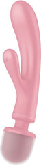 Satisfyer - Triple Lover - Hybrid Wand Vibrator - Pink