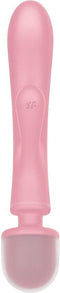 Satisfyer - Triple Lover - Hybrid Wand Vibrator - Pink