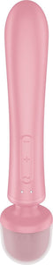 Satisfyer - Triple Lover - Hybrid Wand Vibrator - Pink