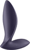 Satisfyer, vibrator; anale vibrator, 'Power Plug', 9 cm, lichaamsvriendelijke siliconen, waterdicht (IPX7), app-gestuurd