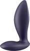 Satisfyer, vibrator; anale vibrator, 'Power Plug', 9 cm, lichaamsvriendelijke siliconen, waterdicht (IPX7), app-gestuurd