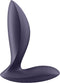 Satisfyer, vibrator; anale vibrator, 'Power Plug', 9 cm, lichaamsvriendelijke siliconen, waterdicht (IPX7), app-gestuurd