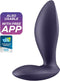 Satisfyer, vibrator; anale vibrator, 'Power Plug', 9 cm, lichaamsvriendelijke siliconen, waterdicht (IPX7), app-gestuurd