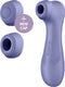 Satisfyer, vibrator, drukgolfvibrator, 'Pro 2 Generation 3', 16,5 cm, vloeibare luchttechnologie, incl. extra opzetstuk, 2 apart regelbare motoren