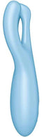 Satisfyer, vibrator, oplegvibrator, 'Treesome 4', 14 cm, met app, 3 motoren, voor stimulatie van clitoris en schaamlippen
