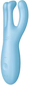 Satisfyer, vibrator, oplegvibrator, 'Treesome 4', 14 cm, met app, 3 motoren, voor stimulatie van clitoris en schaamlippen