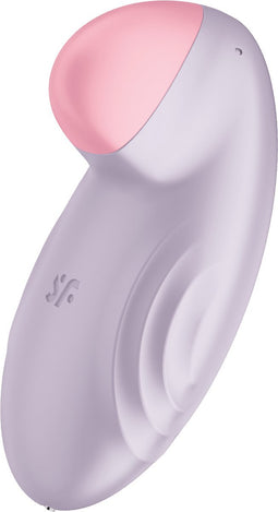 Satisfyer, vibrator, oplegvibrator, 'Tropical Tip Connect App', Bluetooth, met app, speels design