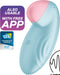 Satisfyer, vibrator, oplegvibrator, 'Tropical Tip Connect App', Bluetooth, met app, speels design