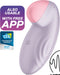 Satisfyer, vibrator, oplegvibrator, 'Tropical Tip Connect App', Bluetooth, met app, speels design
