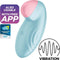 Satisfyer, vibrator, oplegvibrator, 'Tropical Tip Connect App', Bluetooth, met app, speels design
