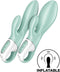 Satisfyer, vibrator, rabbit vibrator, 'Air Pump Bunny 5 Connect App', 20,5 cm, met app, opblaasbaar