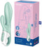 Satisfyer, vibrator, rabbit vibrator, 'Air Pump Bunny 5 Connect App', 20,5 cm, met app, opblaasbaar