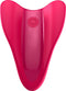 Satisfyer, vibrator, vingervibrator, klein en veelzijdig, 'High Fly' met batterij, siliconen, 7 cm