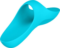 Satisfyer, vibrator, vingervibrator, 'Teaser', met batterij, medische siliconen, 12 cm