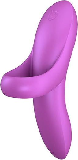 Satisfyer, vingervibrator, Bold Lover, veelzijdig, gemaakt van siliconen