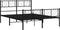 vidaXL-Bedframe-met-hoofd--en-voeteneinde-metaal-zwart-150x200-cm