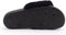 Warmbat Barlee - Dames Slippers - Pluizige voetband van wol - Zwart - Maat 40