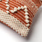 Dutch Decor JULIUS - Kussenhoes van katoen 40x60 cm Potters Clay - oranje - met rits