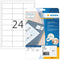 HERMA - Etiket herma 4820 66x33.8mm wit 600 stuks