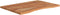vidaXL - Bureaublad - rechthoekig - 80x60x2,5 - cm - massief - acaciahout