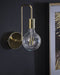 SAVENA - Wandlamp - Goud - Metaal