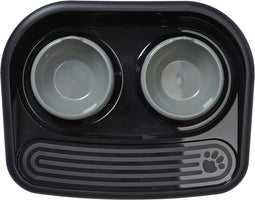 Savic Butler Voerstation Happy Planet Zwart