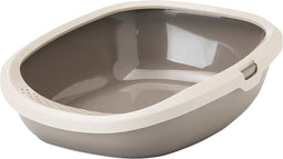 Savic Gizmo Medium Happy Planet - Kattenbak - Mokka Graniet Grijs