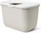 Savic Kattentoilet Hop In 38.5 x 58 x 39.5 cm - Kattenbak - Wit & Mokka