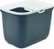 Savic Kattentoilet Hop In 38.5 x 58 x 39 x 5 cm - Kattenbak - Antraciet & Wit