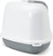 Savic Kattentoilet Nestor Corner - Kattenbak - Wit Grijs