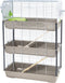 Savic Knaagdierkooi Caesar 3 Triple Warmgrijs 100X50X143 CM