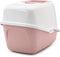 Savic Nestor Earth Kattenbak - Roze/Wit - 56 x 39 x 39 cm