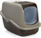 Savic Nestor - Grijs/Bruin - Kattenbak - 56 x 39 x 41 cm