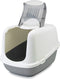 Savic Nestor Jumbo - Grijs - Kattenbak - 66 x 48 x 46 cm