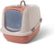 Savic Nestor Jumbo - Kattenbak - Champagne Roze/Terracotta - 66,5X48,5X46,5 cm