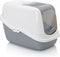 Savic Savic Kattentoilet Nestor - Kattenbak - 566mm x 396mm x 351mm - Grijs/Wit