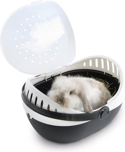 Savic Transportbox Elmo Zwart / Wit 36X28X22 CM