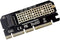 SAVIO AK-41 - PCI Express naar M.2 PCIe voor SSD (x4,x8,x16) - M.2 uitbreidingskaart