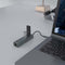 Savio AK-57 USB-C - 3 x USB-A HUB with RJ-45 Gigabit Ethernet adapter 5000 Mbit/s grey 2 x USB 3.2 Gen 2 (3.1 Gen 2) Type-C 1000 Mbit/s
