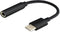 Savio Audio Adapter - USB Type 3.1 C (M) - Jack 3,5 mm (F) - Zwart AK-35B