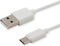 Savio CL-125 USB-kabel USB 2.0 1 m USB A USB C Wit