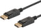 Savio CL-136 DisplayPort kabel 2 m Zwart