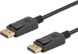 Savio CL-137 DisplayPort kabel 3 m Zwart