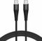 Savio CL-159 USB-kabel 1 m USB 2.0 USB C - USB C Zwart
