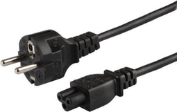 Savio CL-81 electriciteitssnoer Zwart 1,8 m
