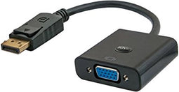 Savio CL-90 video kabel adapter 0,2 m DisplayPort VGA (D-Sub) Zwart