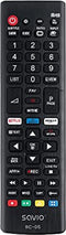 SAVIO Ersatz Fernbedienung fur LG - TV Universalfernbedienung RC-05 - Robuste Fernbedienung Universal - TV-Fernbedienungen