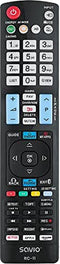 SAVIO Ersatz Fernbedienung fur LG - TV Universalfernbedienung RC-05 - Robuste Fernbedienung Universal - TV-Fernbedienungen