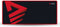 Savio Turbo Dynamic Zwart, Rood Game-muismat