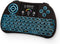 Savio Verlicht mini draadloos toetsenbord RGB TV Box, Smart TV, consoles, PC KW-03